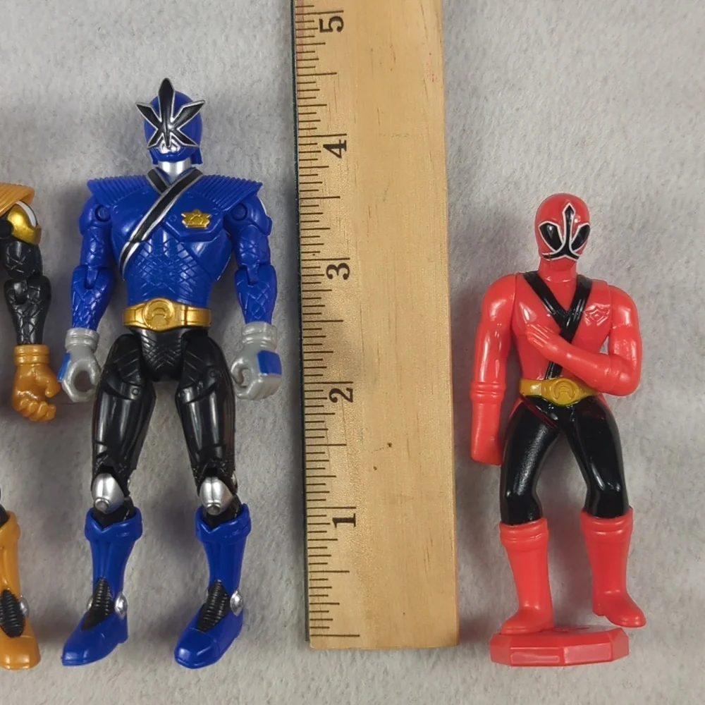 Lot Of 5 Bandai Power‎ Rangers Samurai Action Figures